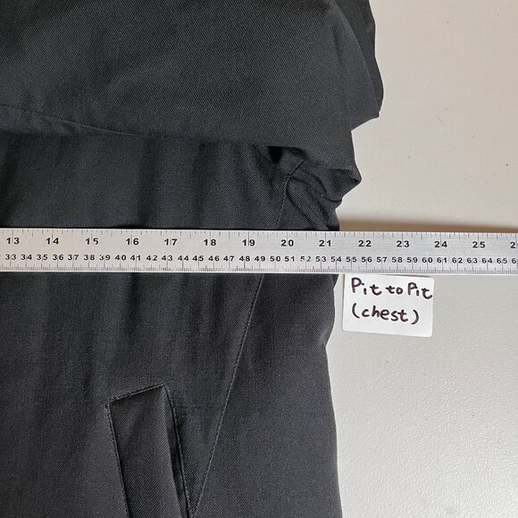 Loro Piana Storm System Zelander High Tenacity for Harry Rosen Wool Coat Size 52 - Picture 13 of 16